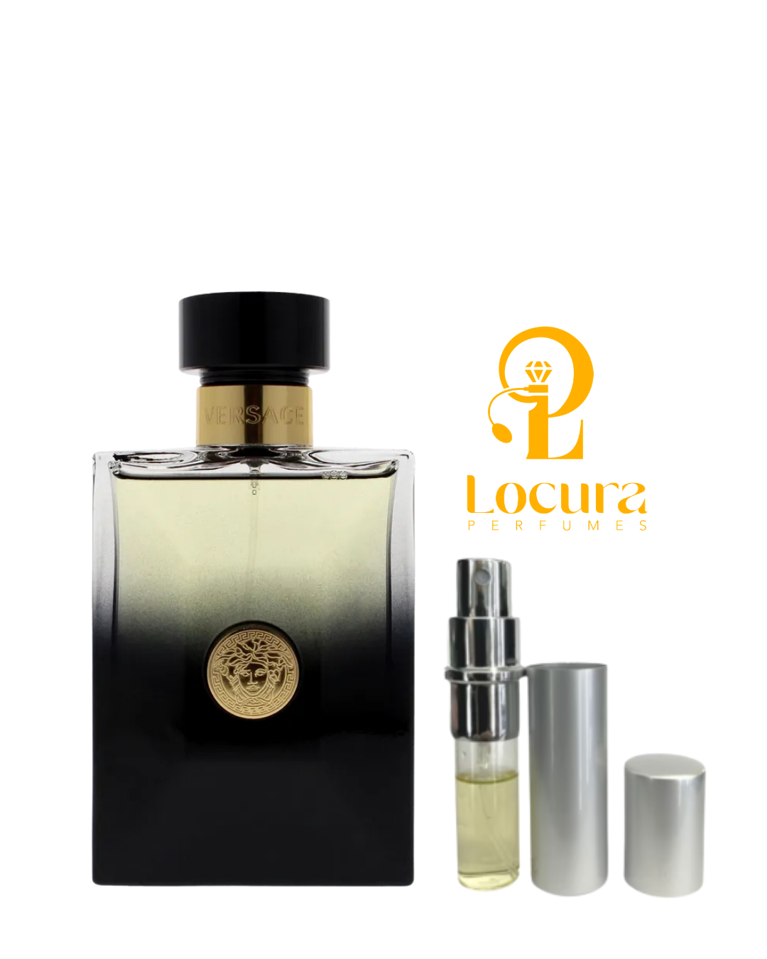 Versace pour homme oud noir EDP Decants 10ML (descontinuado)