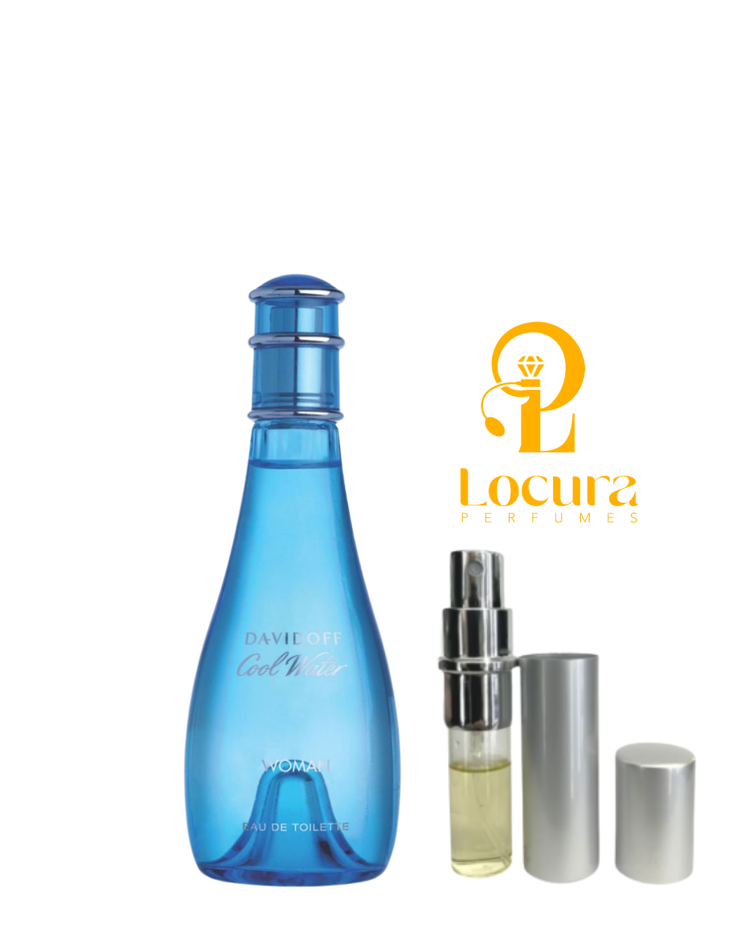 Davidoff cool water woman EDT decants 10ML