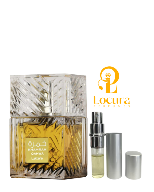 Lattafa Khamrah qahwa Decants 10ML