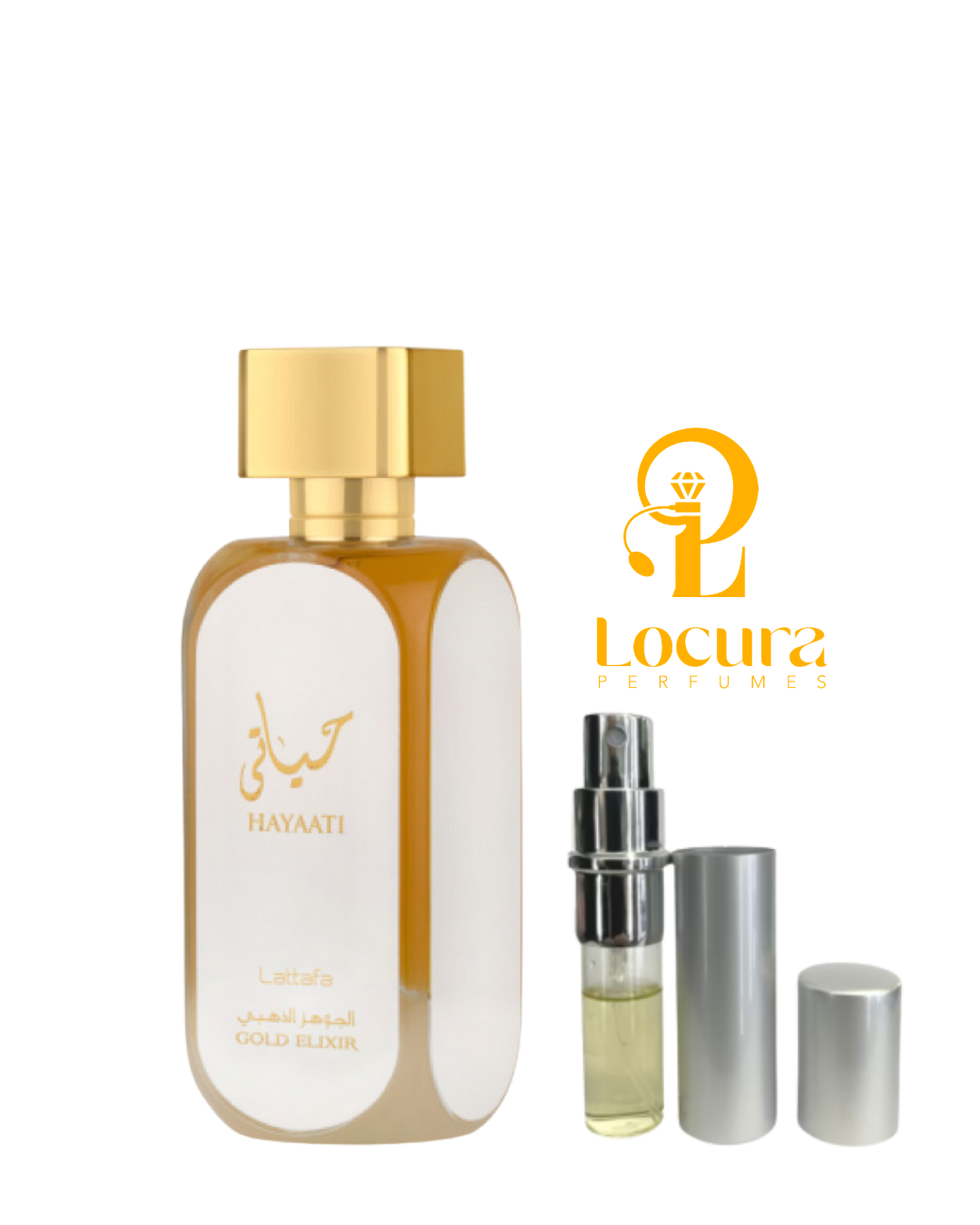 Lattafa hayaati gold elixir Decants 10ML