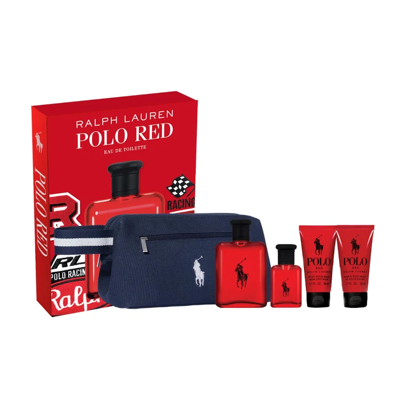 Ralph Lauren Estuche Polo Red + + After Shave + Gel De Ducha